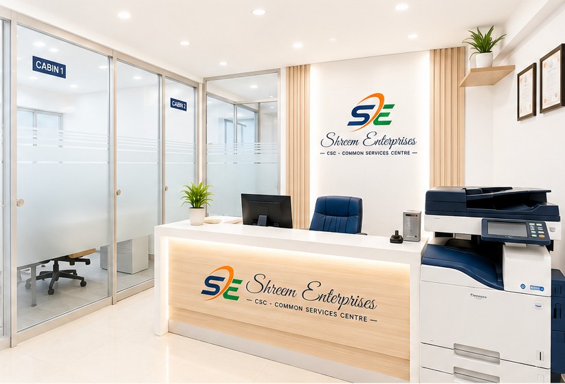 Bright professional office representing Shreem Enterprises services